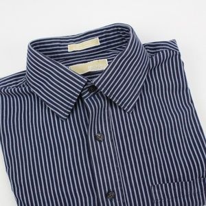 Michael Kors Mens Long Sleeve Button Up 17.5 34/35